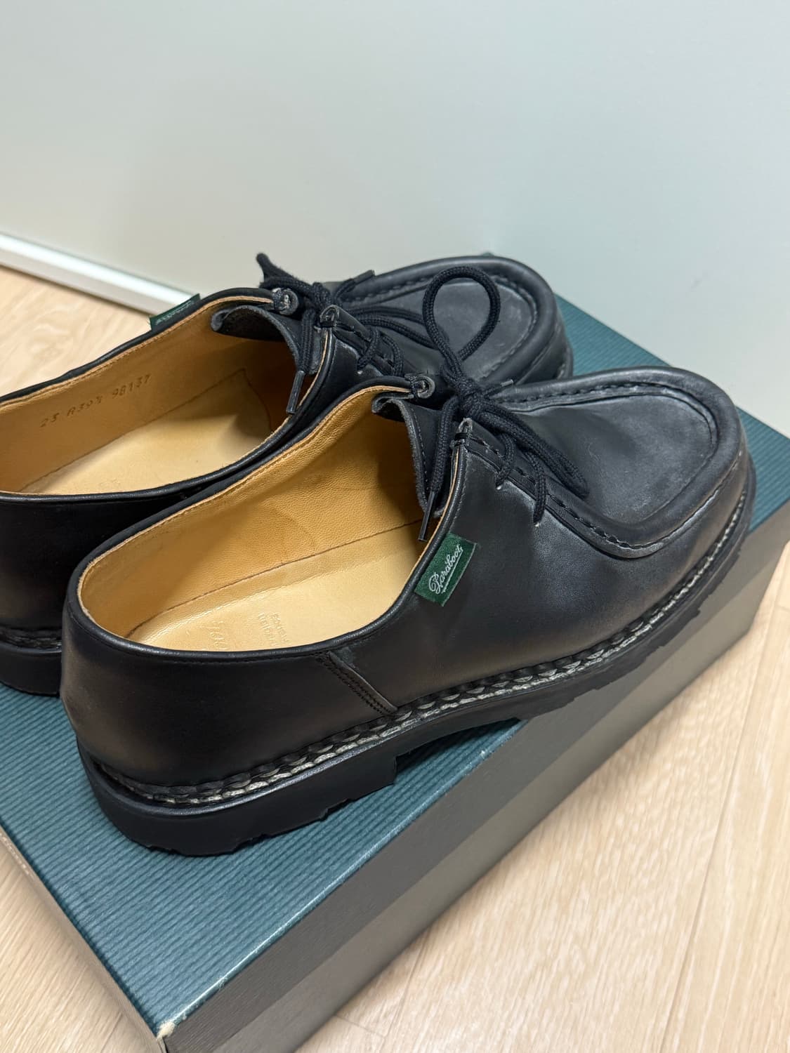 파라부트 미카엘 블랙 로퍼 EU39.5(250) 상품이미지4