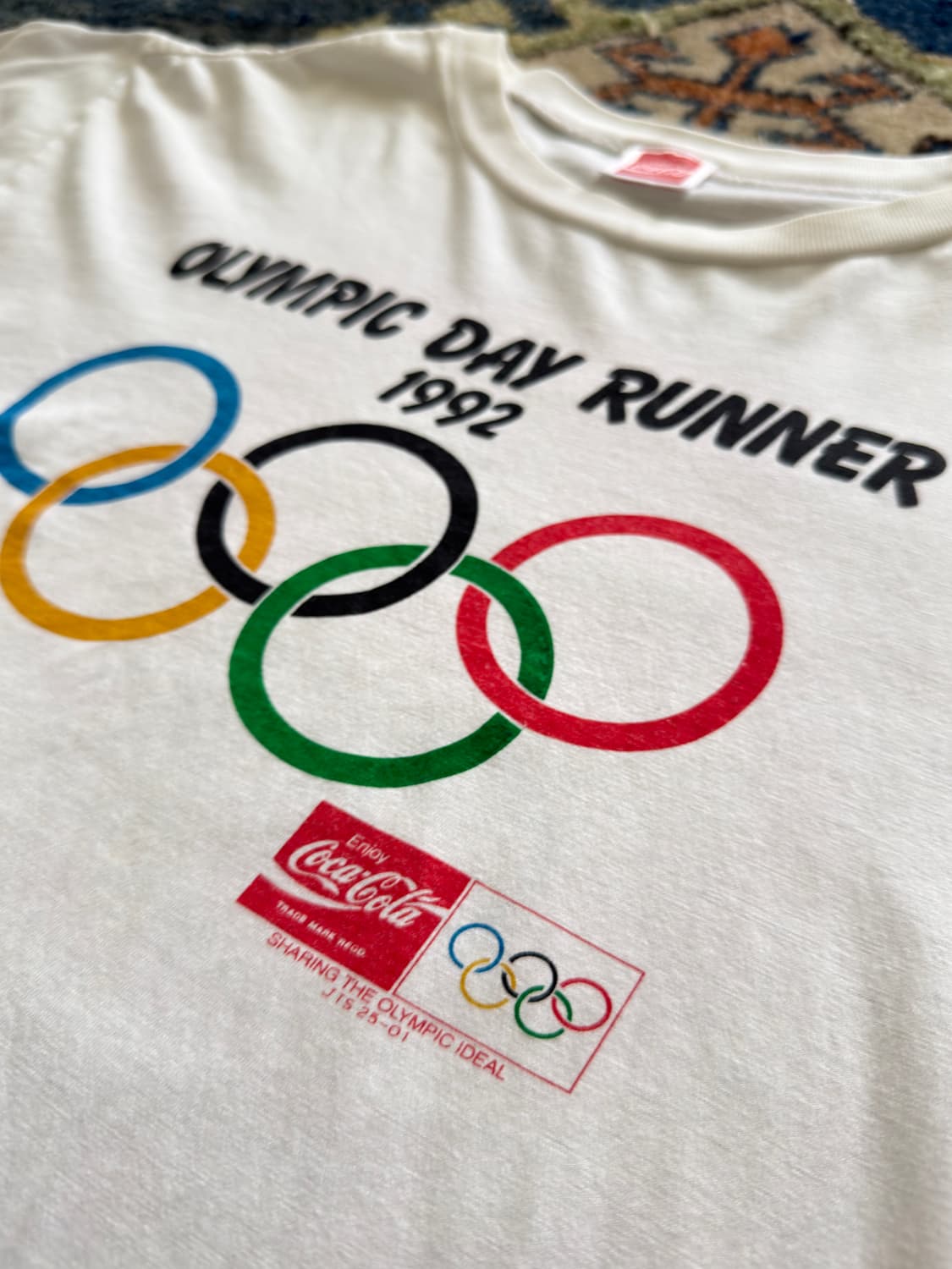 90s Olympic 1992 Coca-Cola T-shirt 상품이미지5