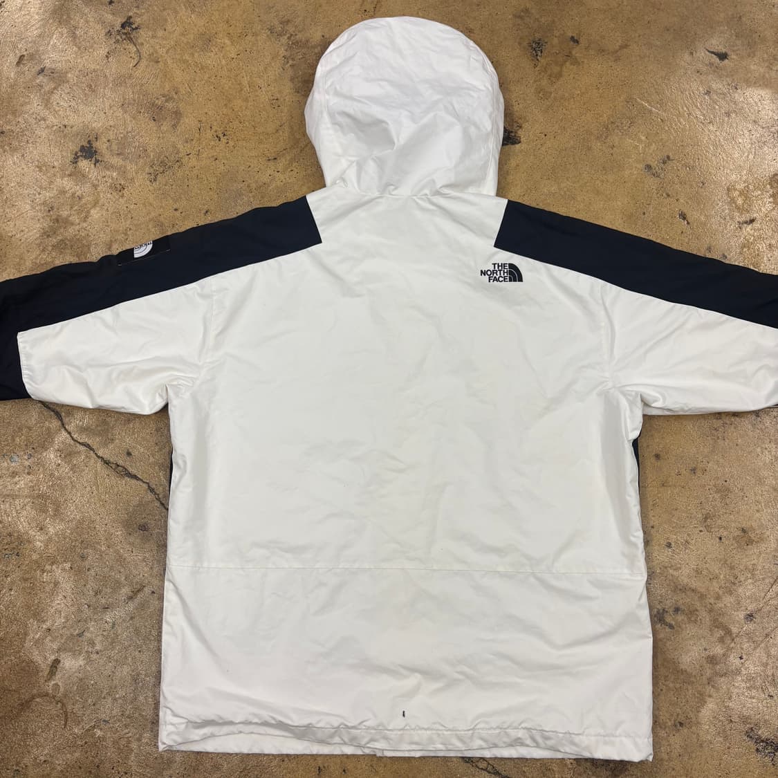 [정품/XL,105] 노스페이스 화이트라벨 배색 바람막이 자켓 b14 상품이미지4
