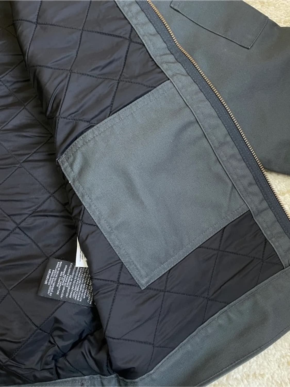 [M] 새상품 디키즈 아이젠하워 그레이 안감 퀼팅 버전 상품이미지4