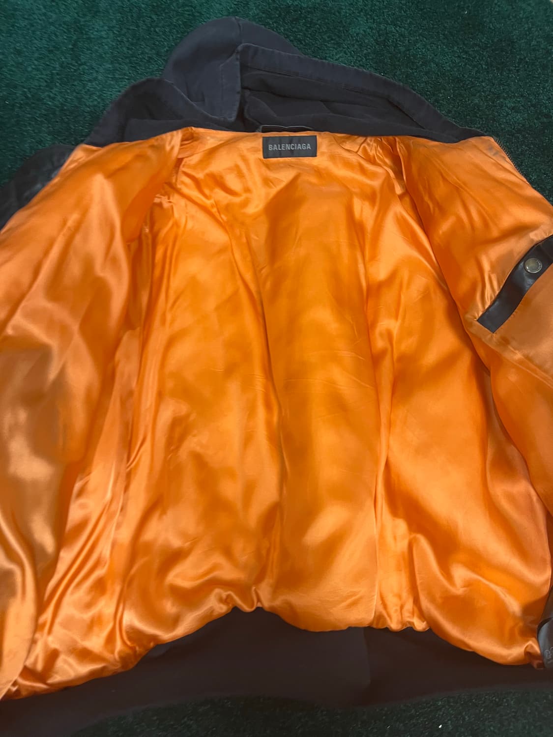 발렌시아가 후드 레더 m 상품이미지4