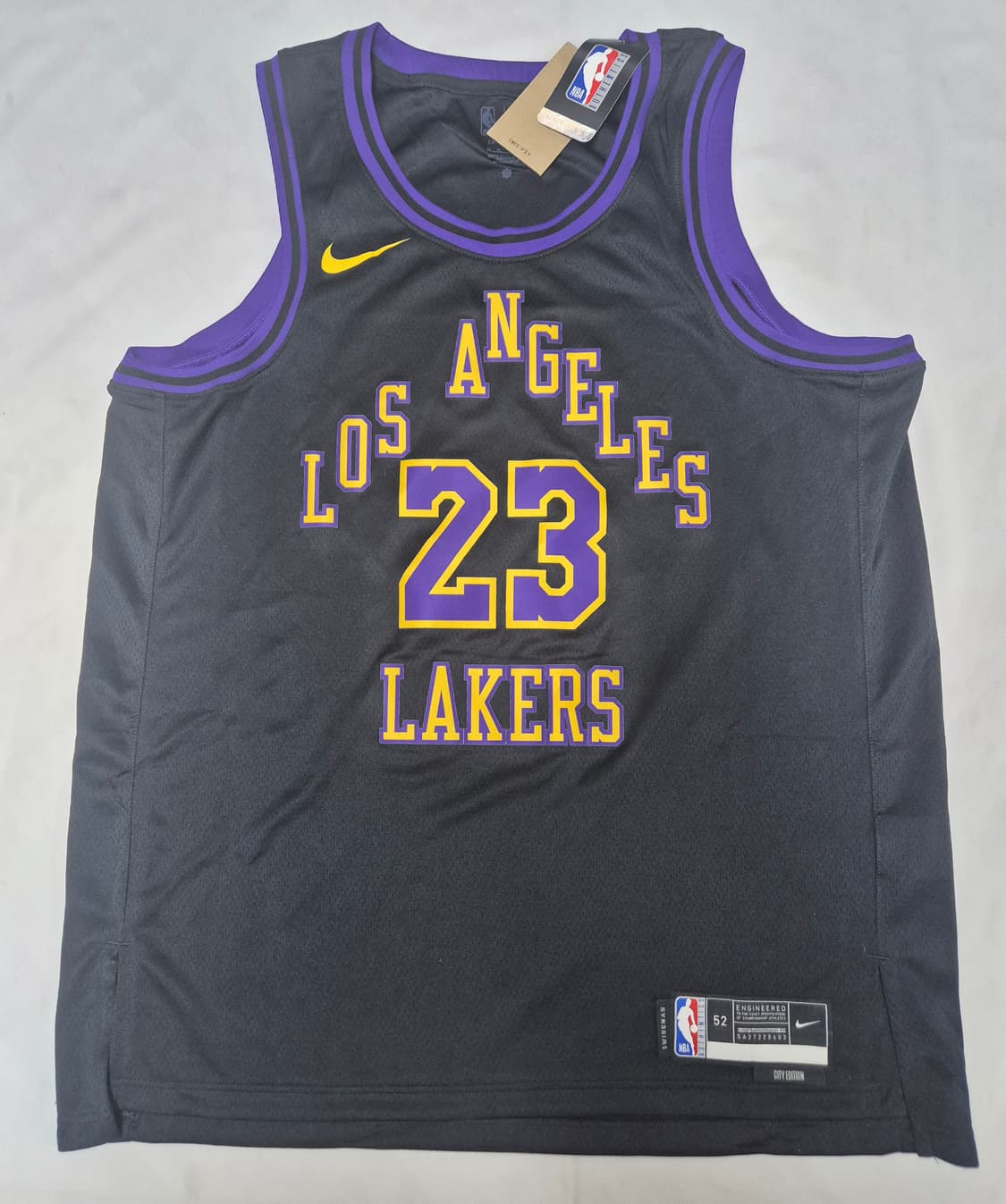 LA 레이커스 시티 에디션 르브론 제임스 유니폼 팝니다 상품이미지1