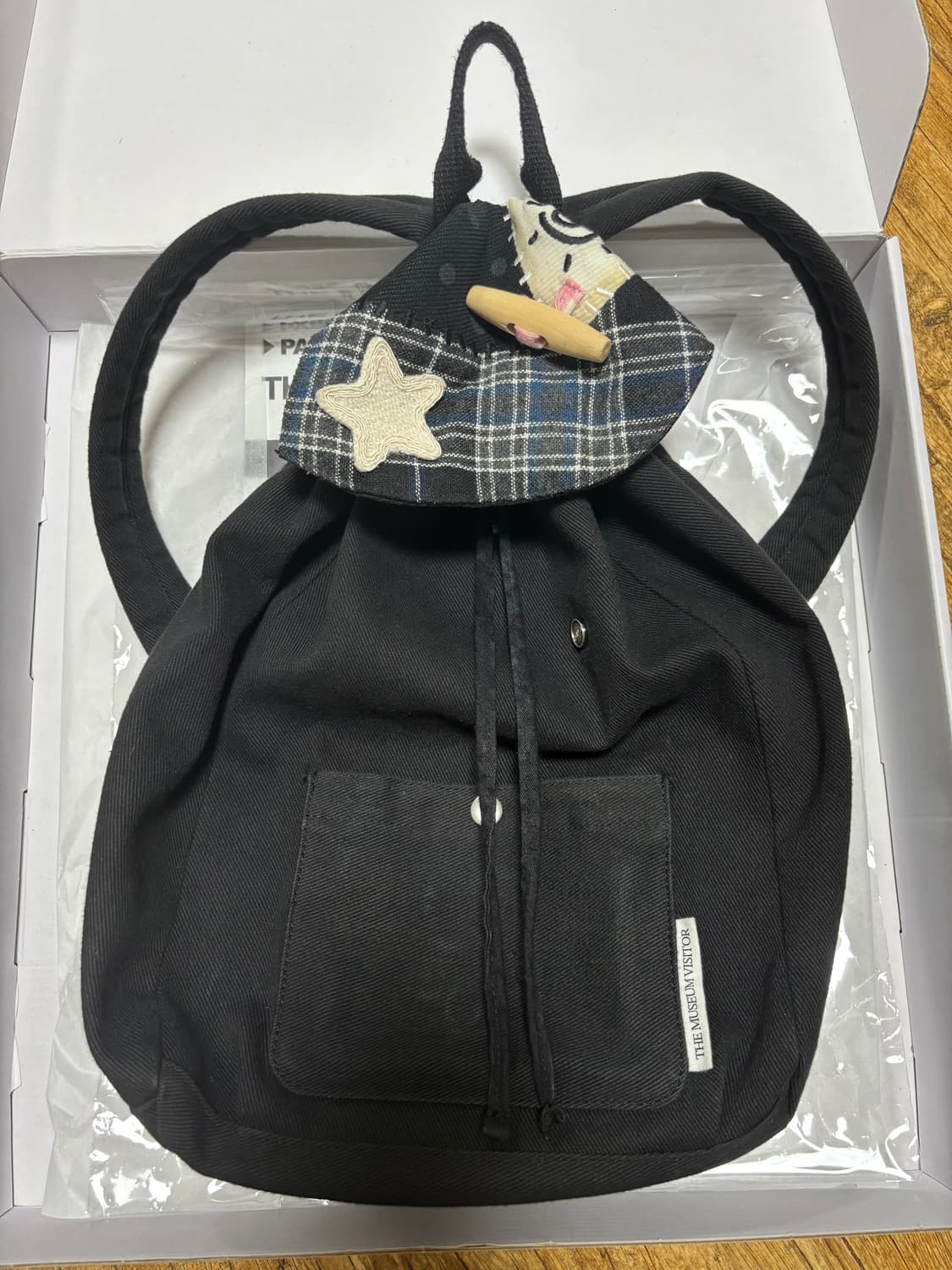 더뮤지엄비지터 패치워크 백팩 상품이미지2