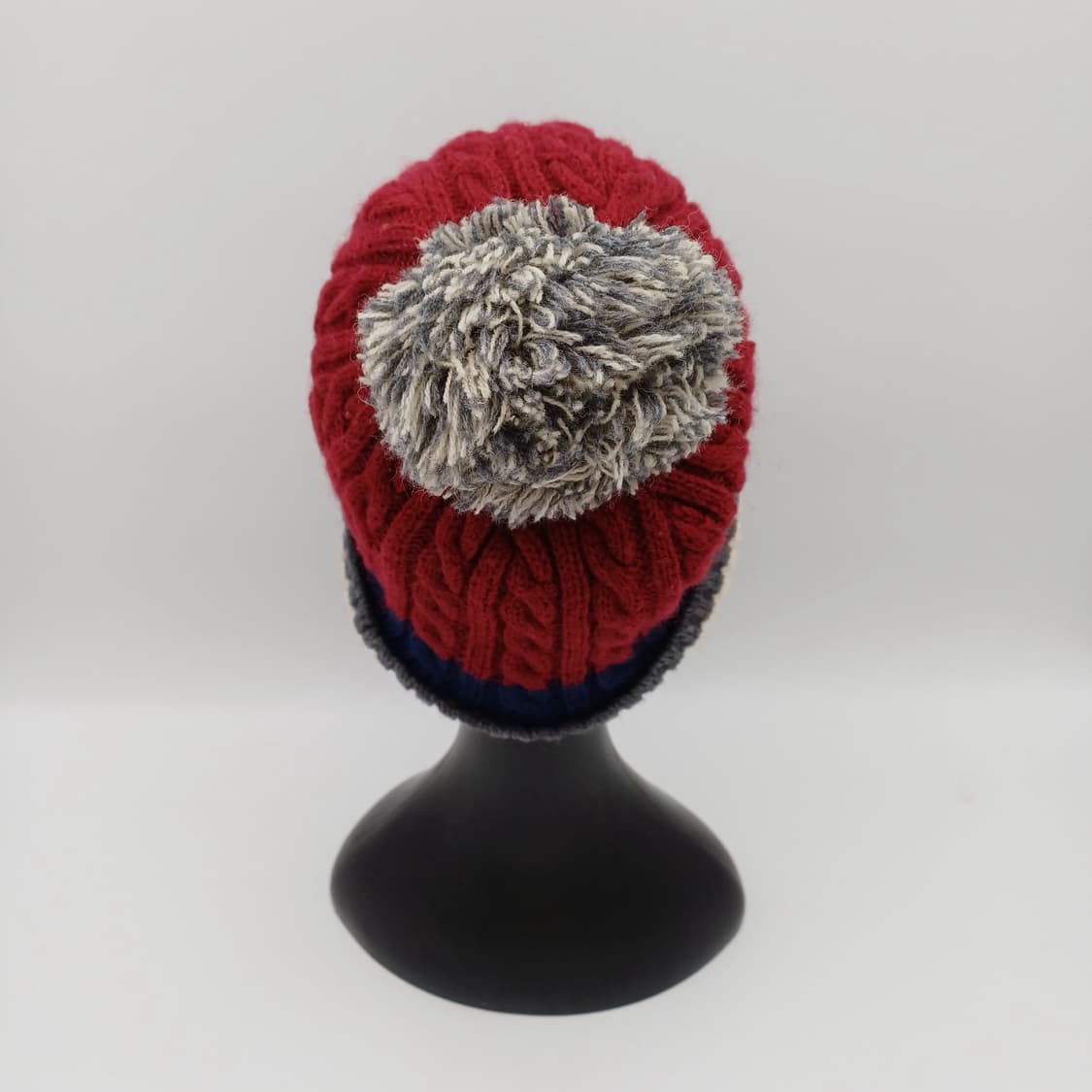 일본 빈티지 니트 비니 방울 모자 [BF10445-162-51] 상품이미지3