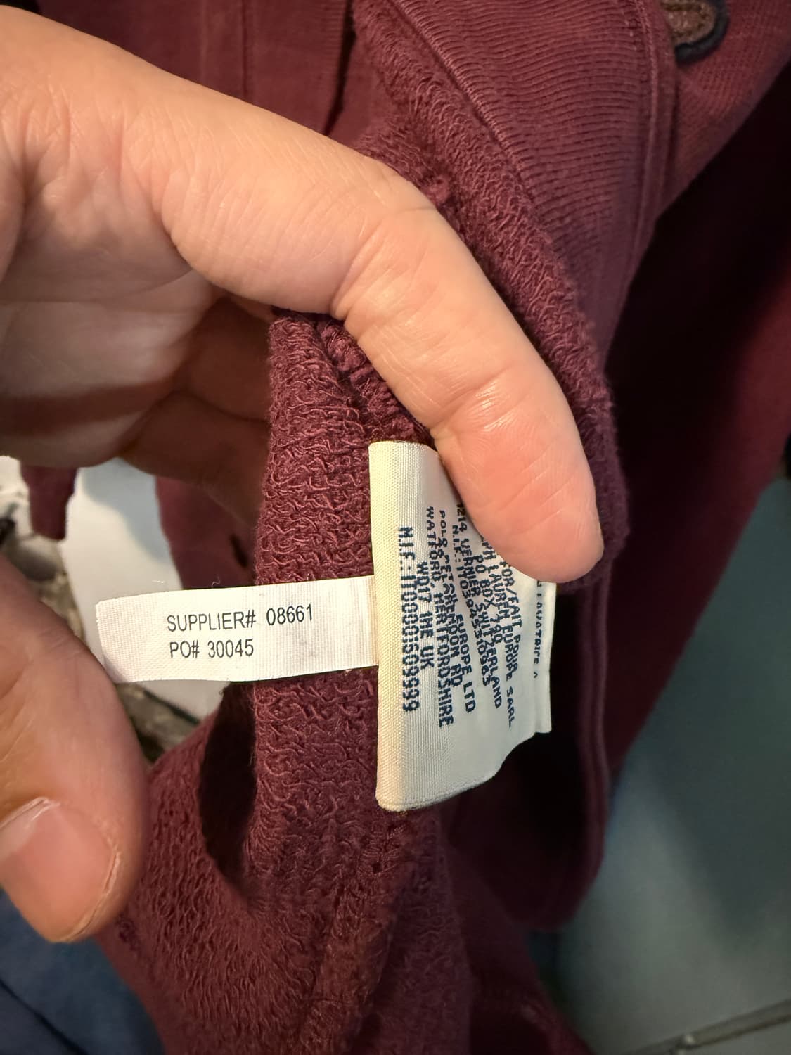 랄프로렌 럭비 숄카라 가디건 s 상품이미지8