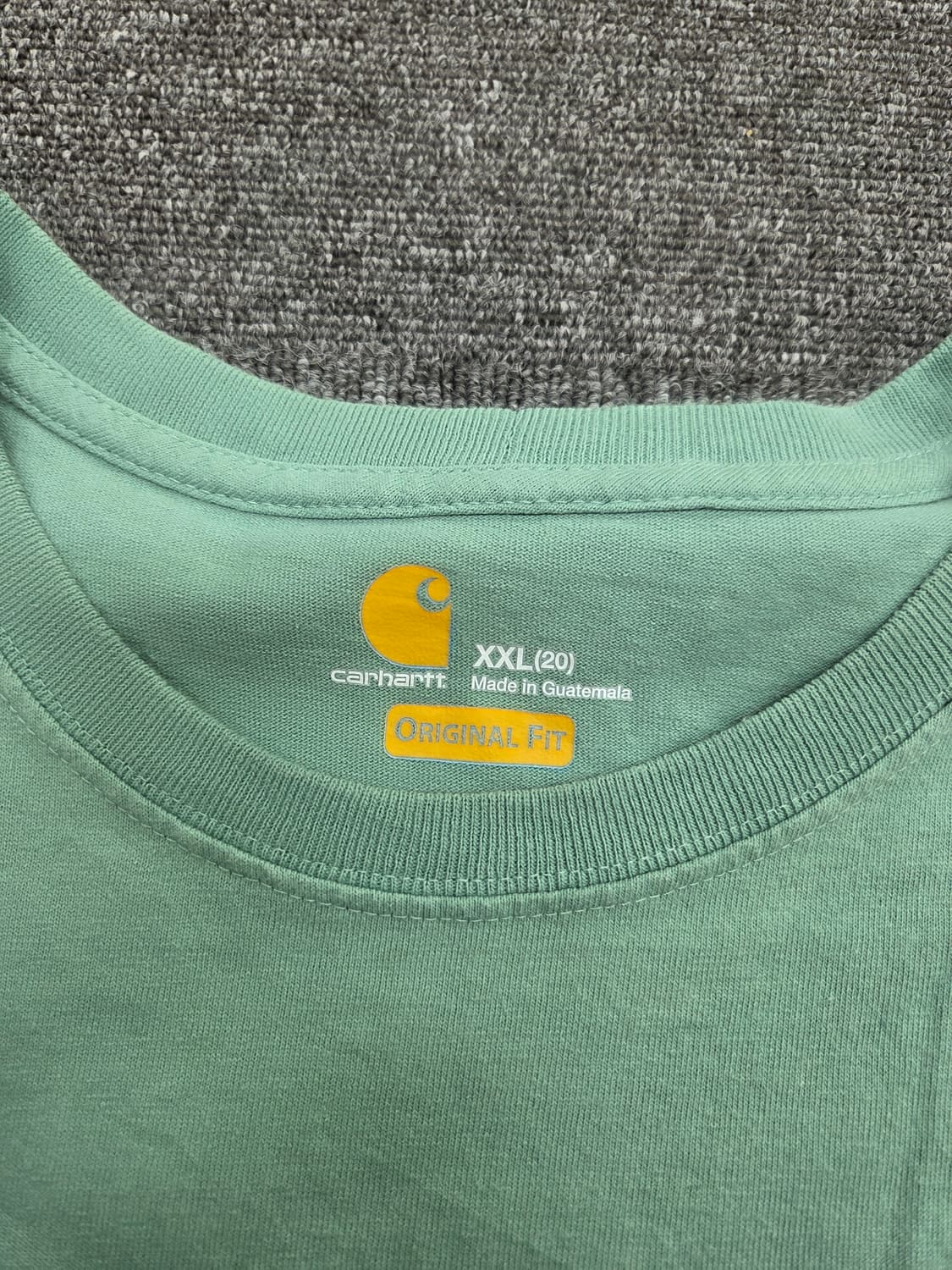 칼하트 오리지널 핏 포켓 반팔 티셔츠 상품이미지4