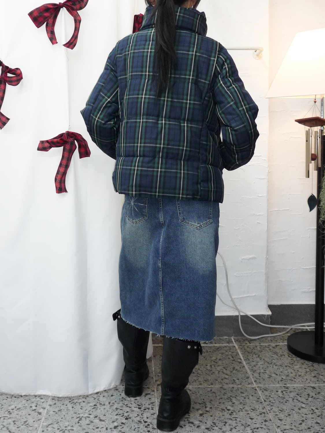 forest check puffer 상품이미지5