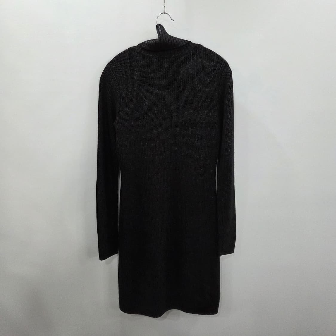 폴로랄프로렌 우먼 캐시미어 블랜드 아세테이트 터틀넥 니트 원피스 M 상품이미지4