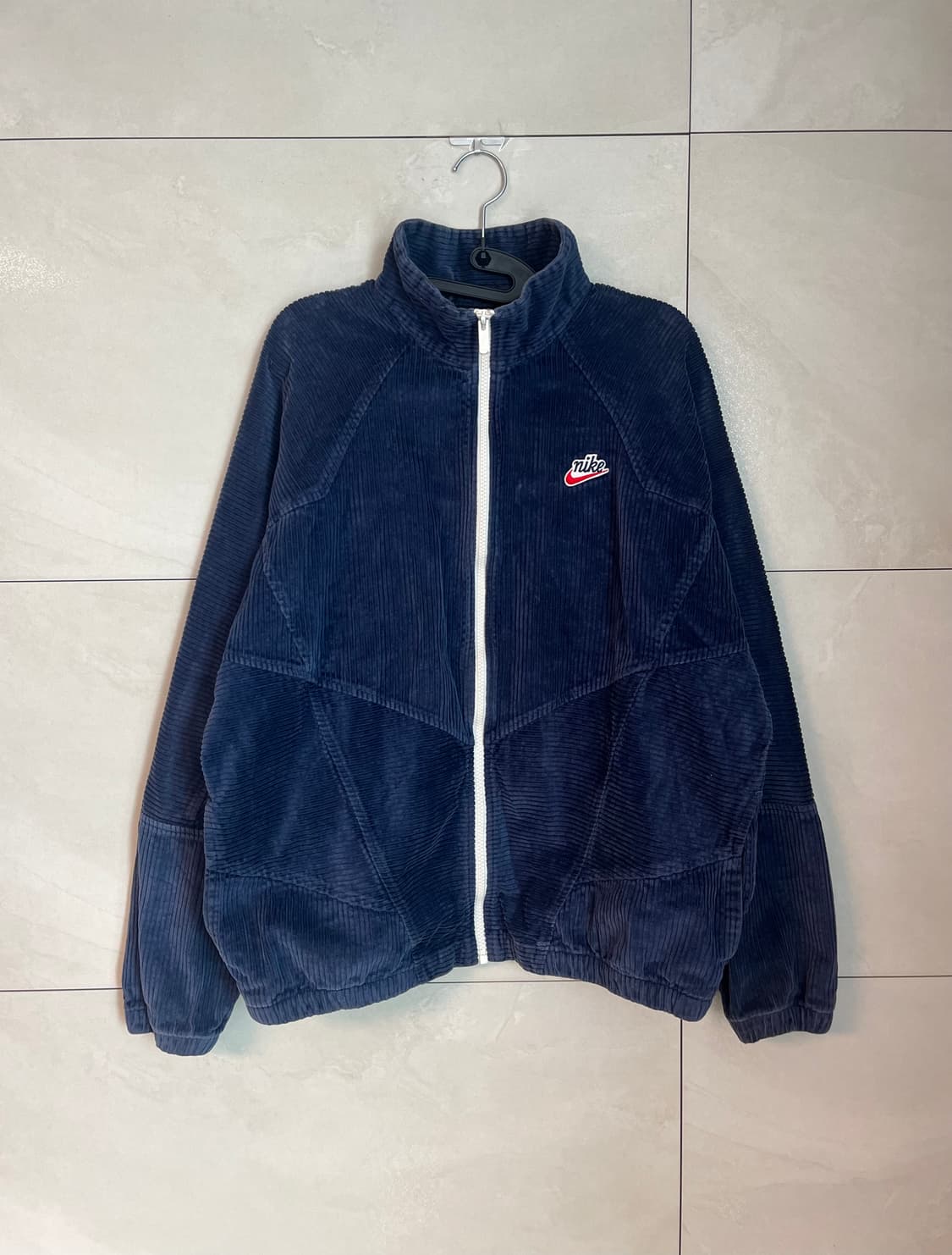 나이키 헤리티지 네이비 코듀로이 집업 자켓 [L] 상품이미지1