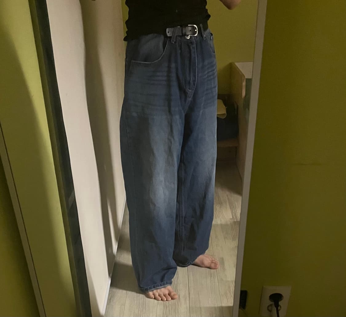 무신사 와이드 청바지 상품이미지1