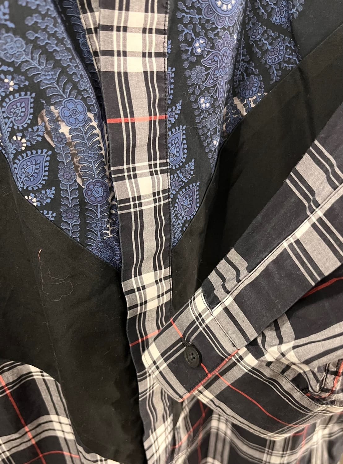 Givenchy 15SS 정품 웨스턴 버튼 다운 셔츠 상품이미지4