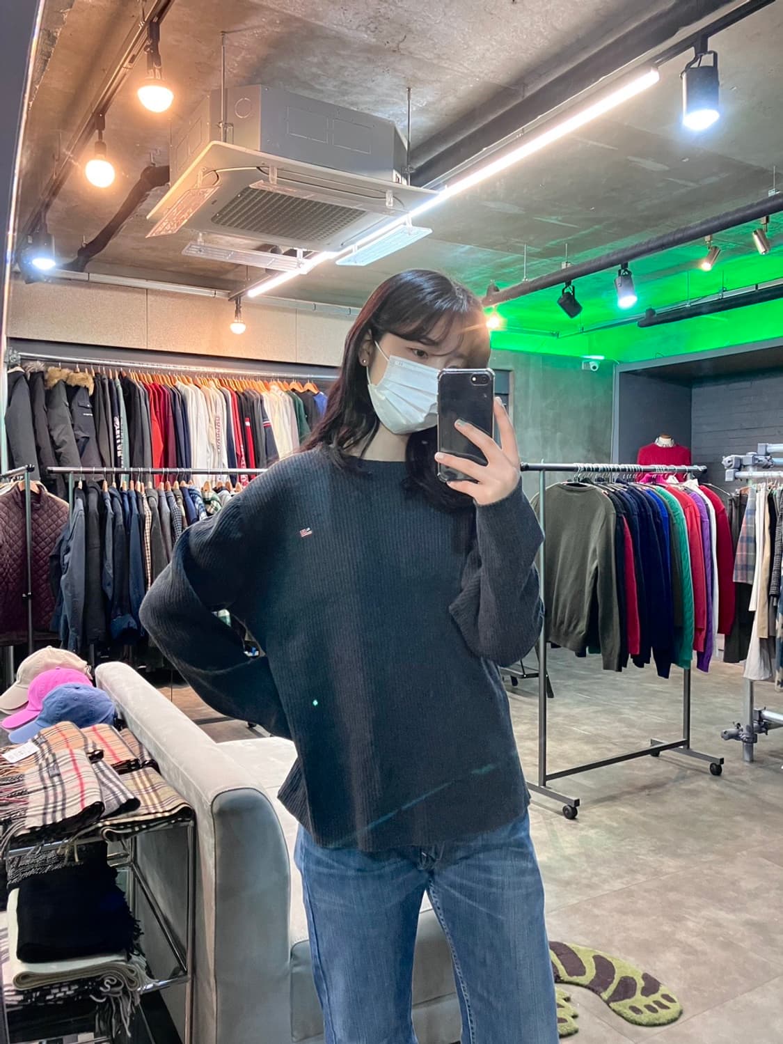 폴로 랄프로렌 RL 로고 성조기 니트 상품이미지2