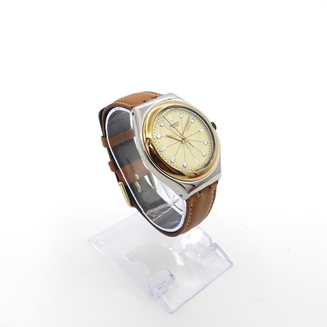 SWATCH 빈티지 스와치 컬렉션 레더 손목시계  상품이미지4