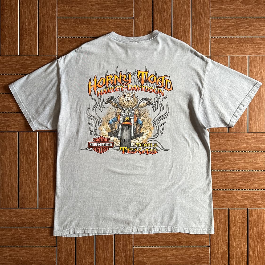 Harley Davidson usa made cotton 1/2 tee 상품이미지1