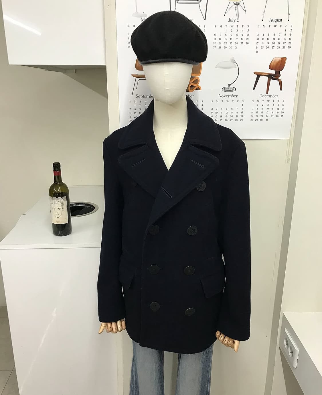 폴로 울 더블 피코트 상품이미지8