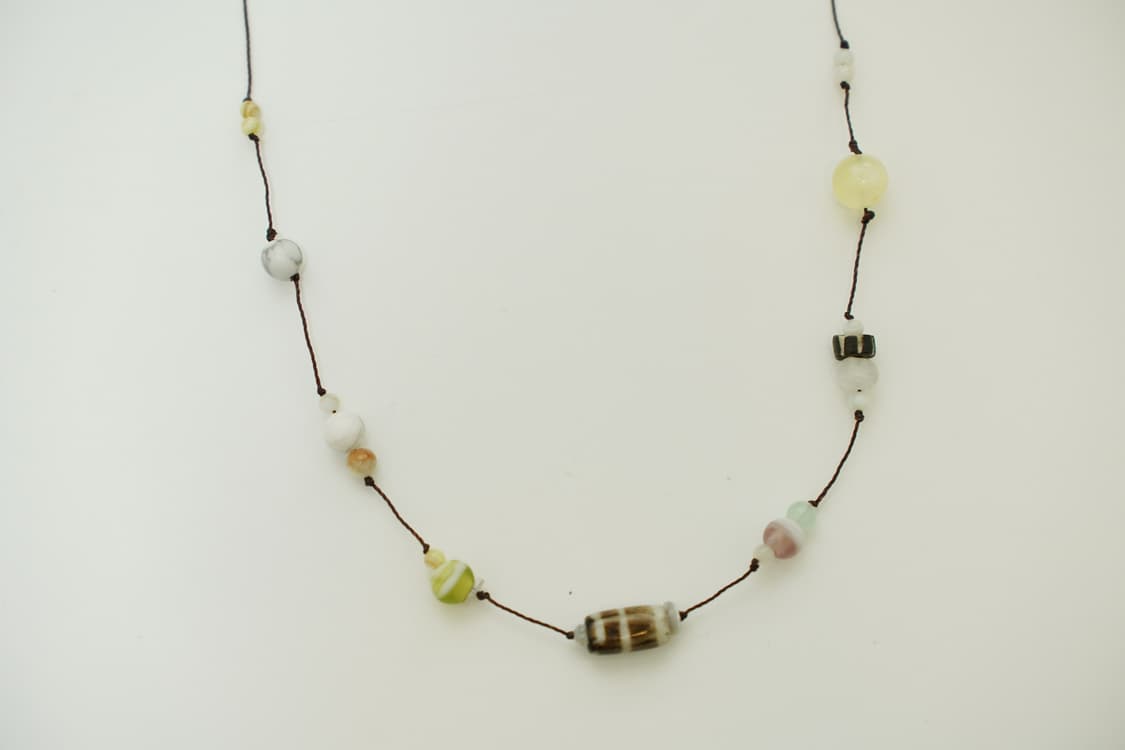 빈티지 비즈목걸이 bubble necklace 상품이미지3