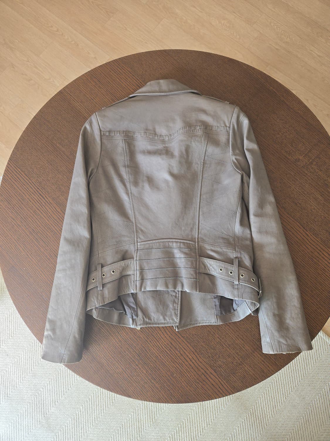 (44반) 마쥬 maje 램스킨 라이더 자켓 (애토프?) 상품이미지3