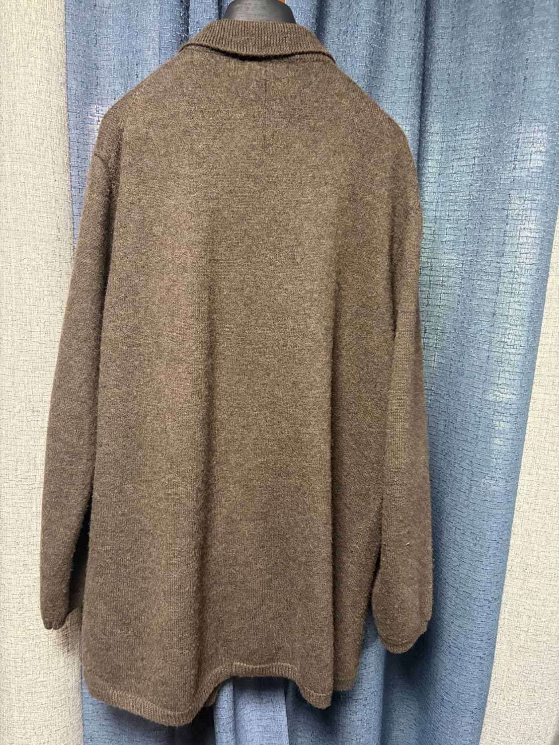 요지 야마모토 밤색 fw 가디건 상품이미지4