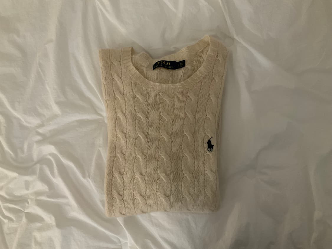 폴로 캐시미어트 니트 상품이미지1