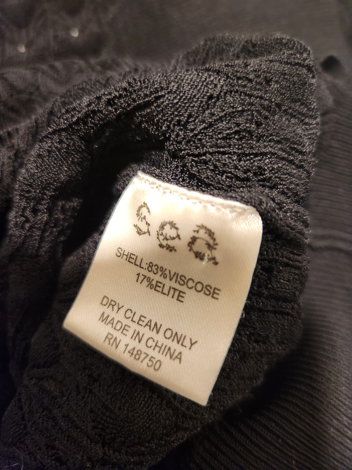 (정품)씨뉴욕 SEA NY 블랙 폴로 니트탑 상품이미지6