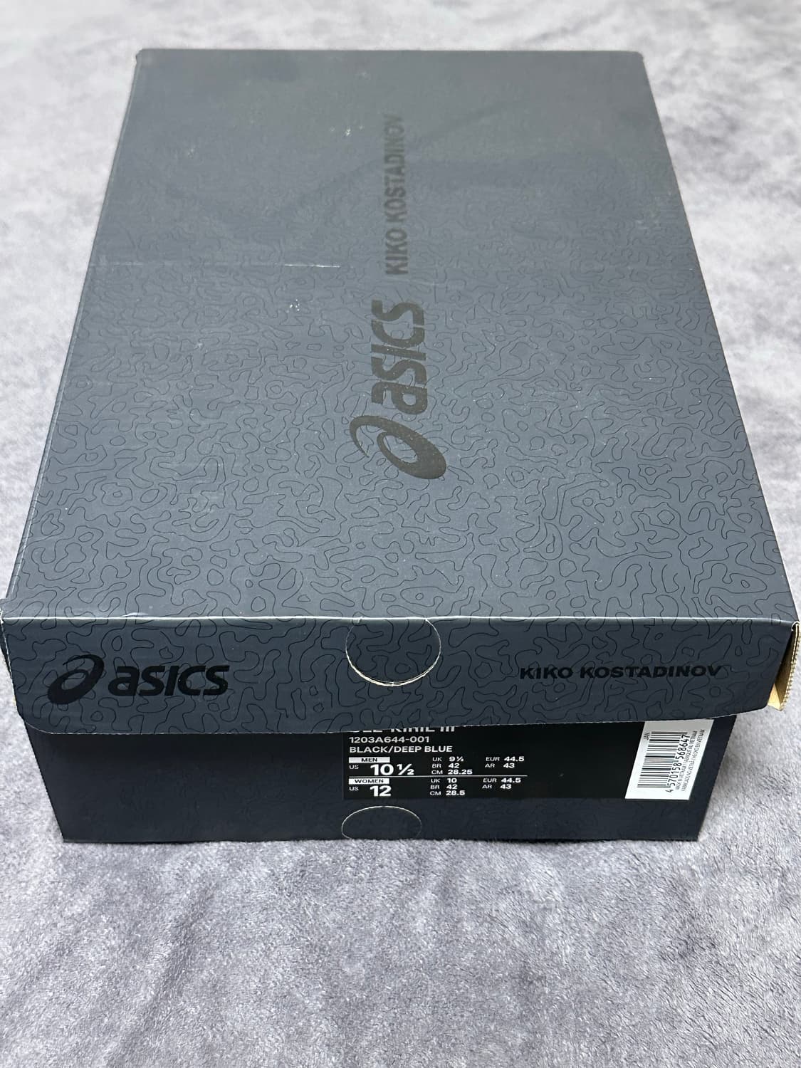 [282.5] 아식스 키코 젤키릴3 블랙 상품이미지4