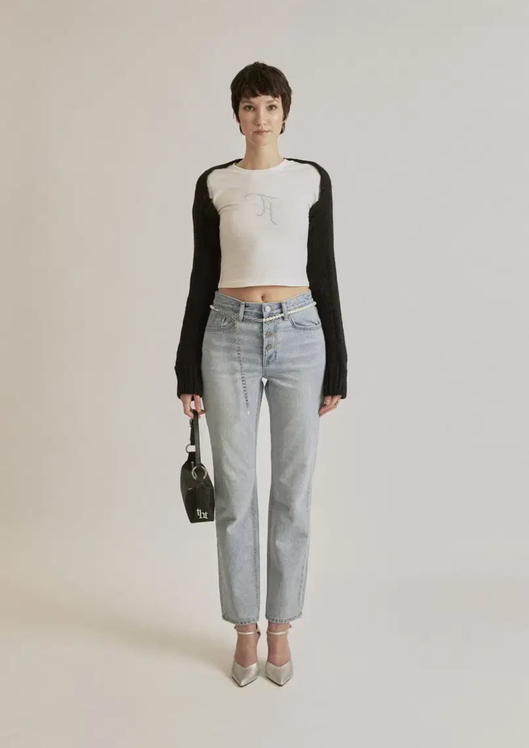쓰리타임즈 5529 denim pants 상품이미지1