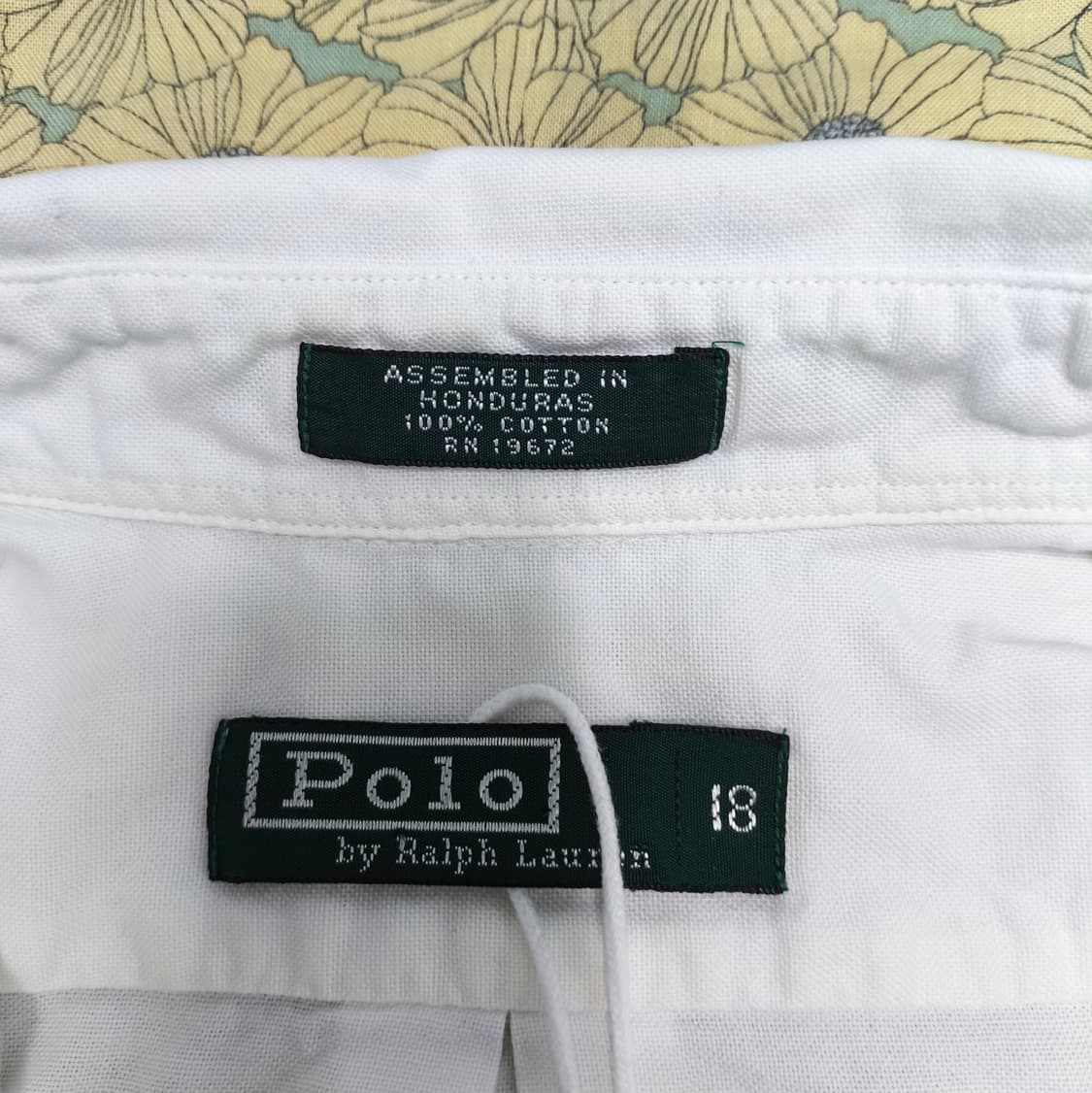 폴로 랄프로렌 화이트 옥스포드 셔츠 상품이미지4