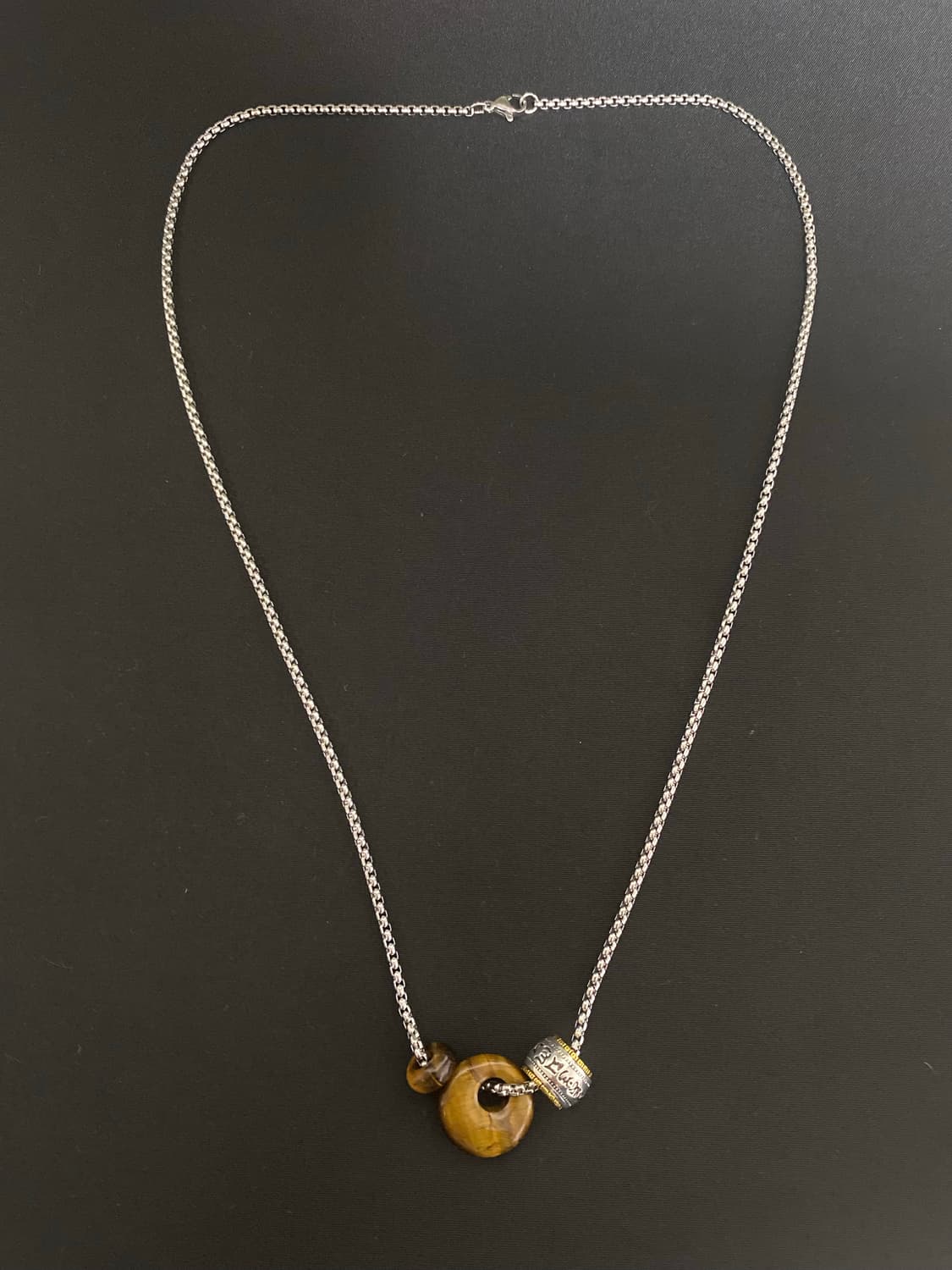 육자진언 원석 목걸이 상품이미지3