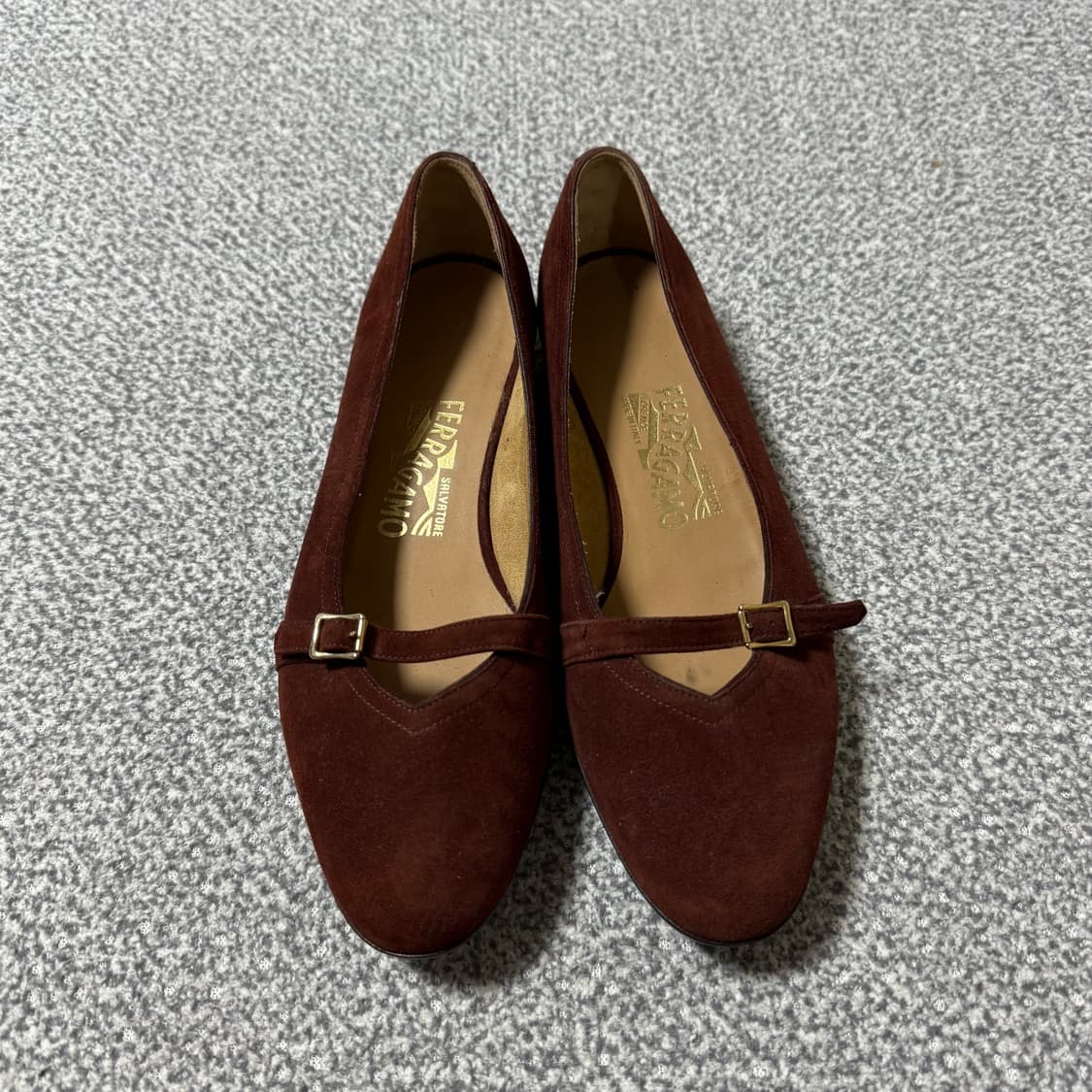 [정가 130만원] 페레가모 오드리 발렛 플랫 슈즈 상품이미지1