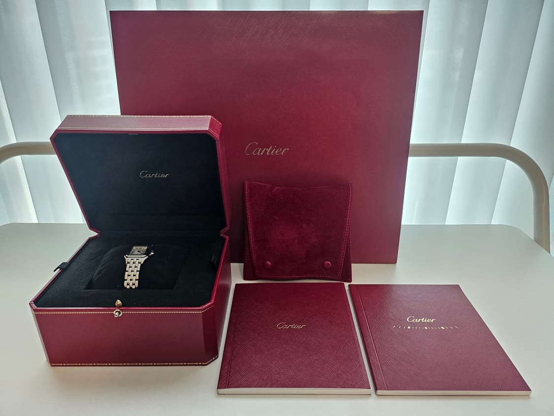 까르띠에 신형 팬더 스몰 스틸 쿼츠 상품이미지6