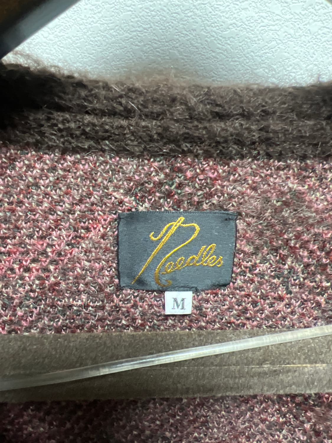 니들스 Needles 울 가디건 브라운컬러 M사이즈 상품이미지2