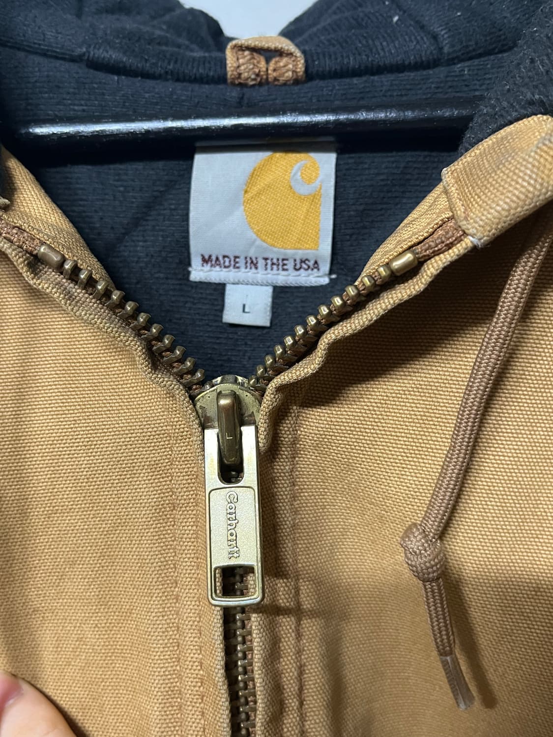 칼하트 액티브 자켓 j140 brn 브라운 상품이미지5