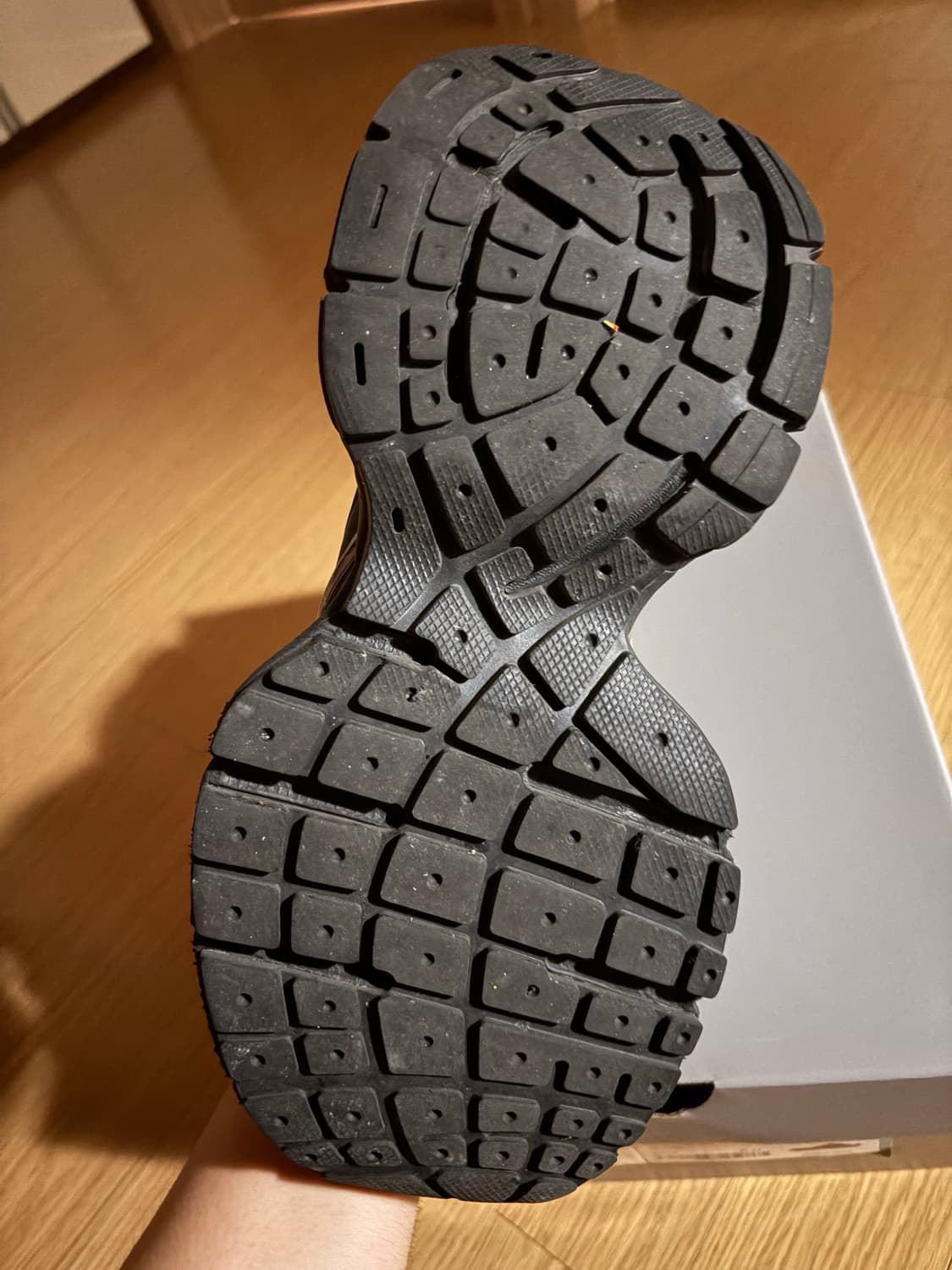 발렌시아가 3XL 슬라이드 샌들 슬리퍼 블랙 42 상품이미지3