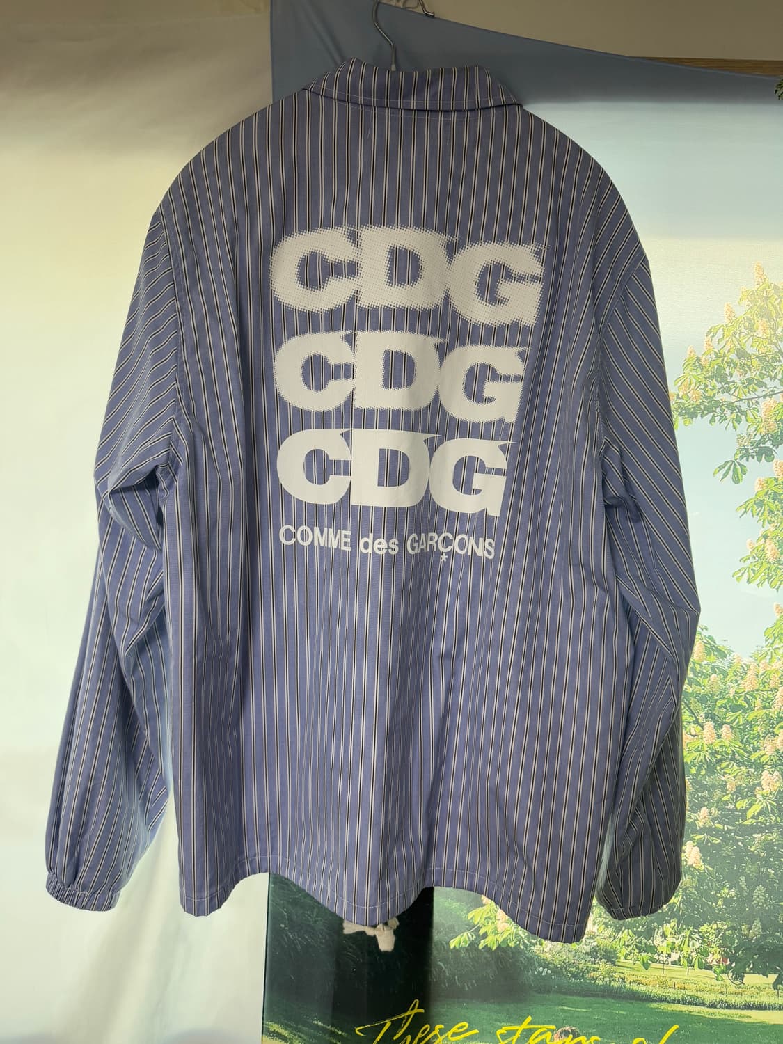 Cdg 코치 코튼 스트라이프 자켓 (M사이즈) 상품이미지2