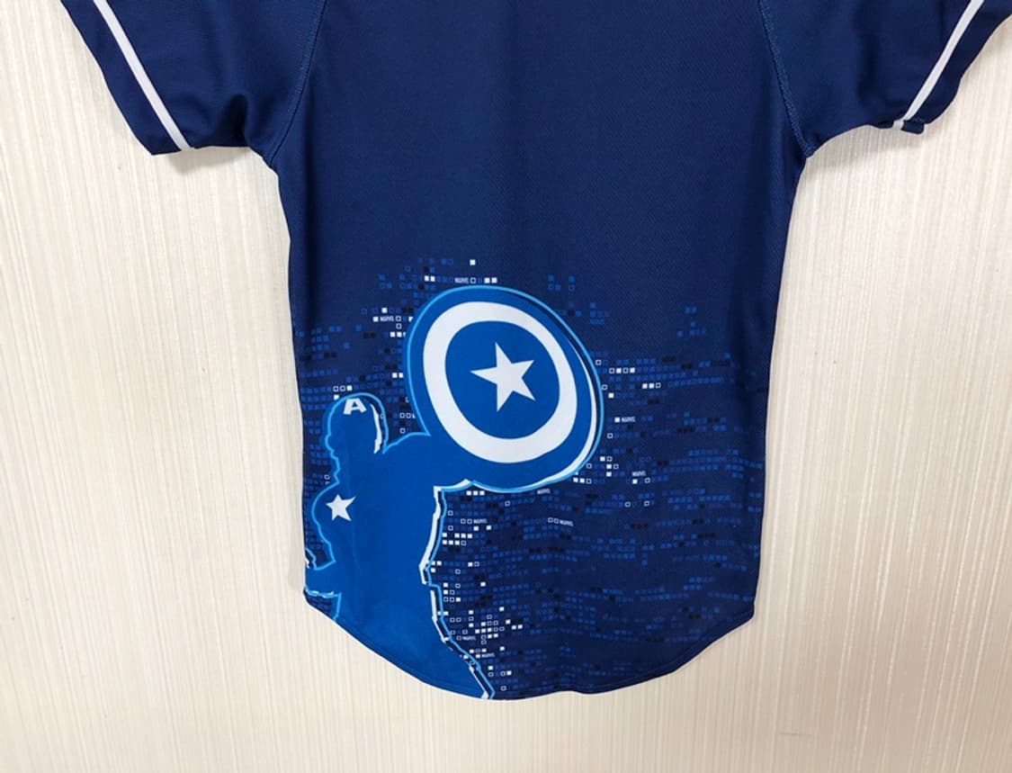 KBO NC다이노스X마블콜라보 캡틴아메리카 유니폼/져지 3A 상품이미지10