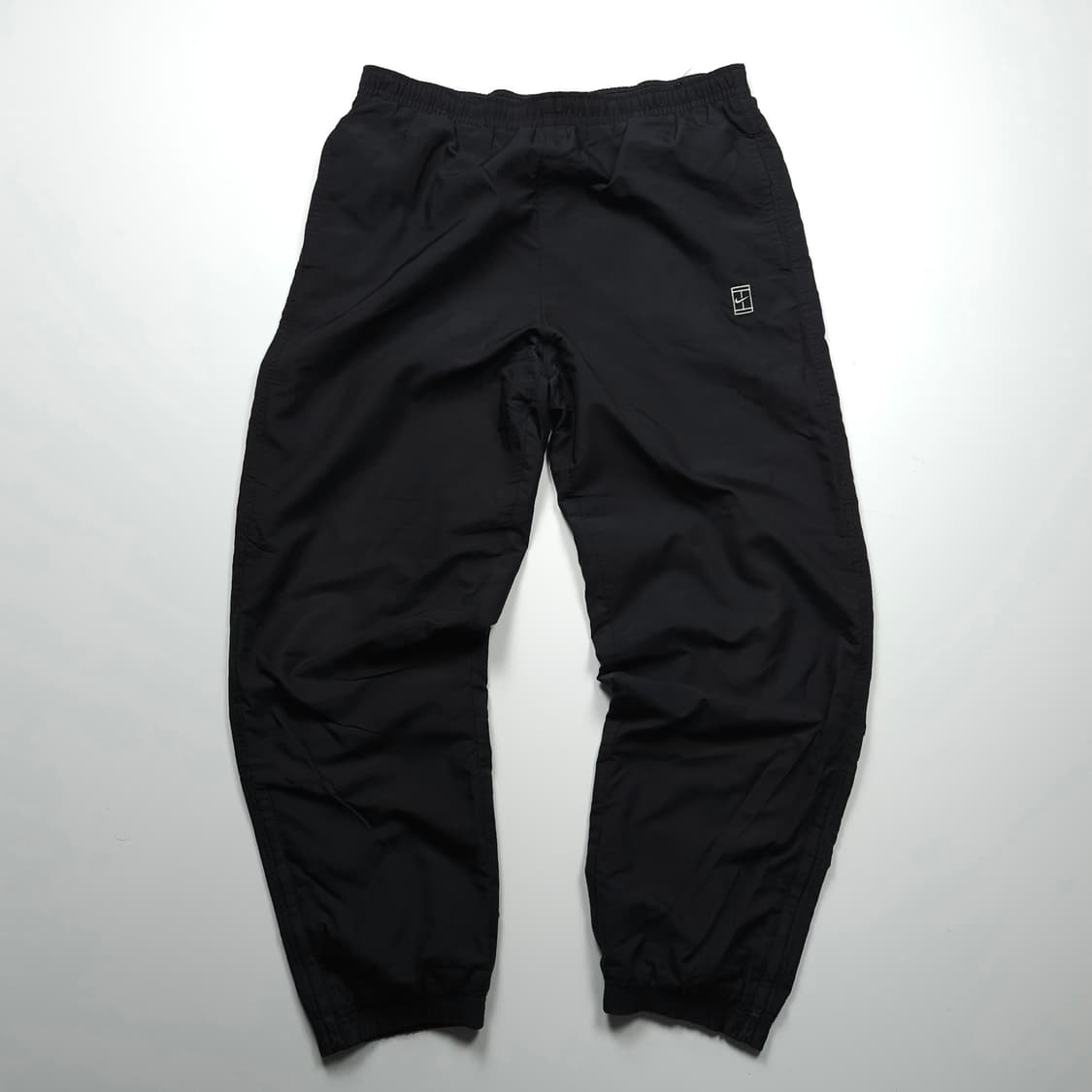 나이키 테니스 로고 블랙 우븐 트랙팬츠 (XL) 상품이미지2