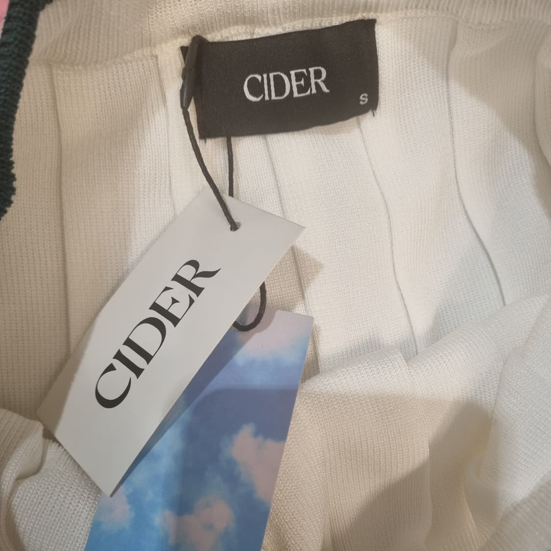 새상품 샵사이다 CIDER 플리츠 테니스 스커트 S 상품이미지4