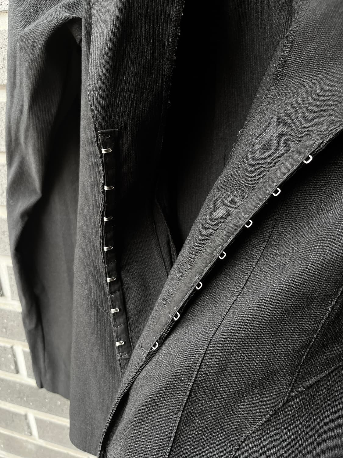 90s Wrapper 후크 자켓 블랙 상품이미지9