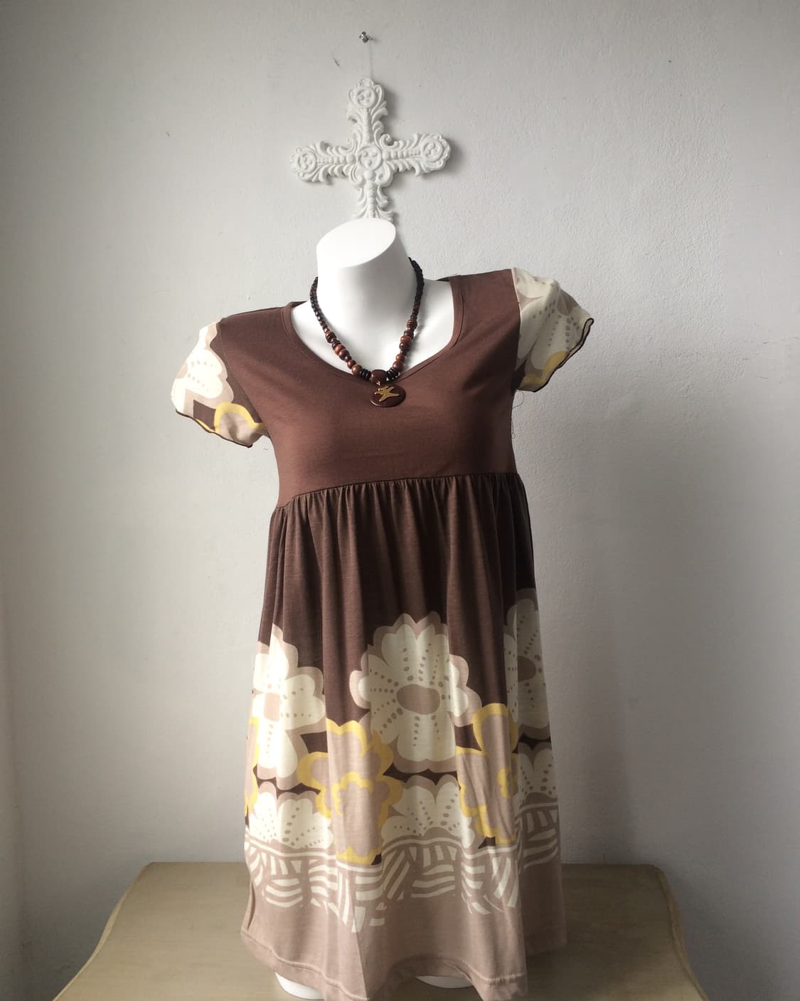wood pendent neck lace 상품이미지4