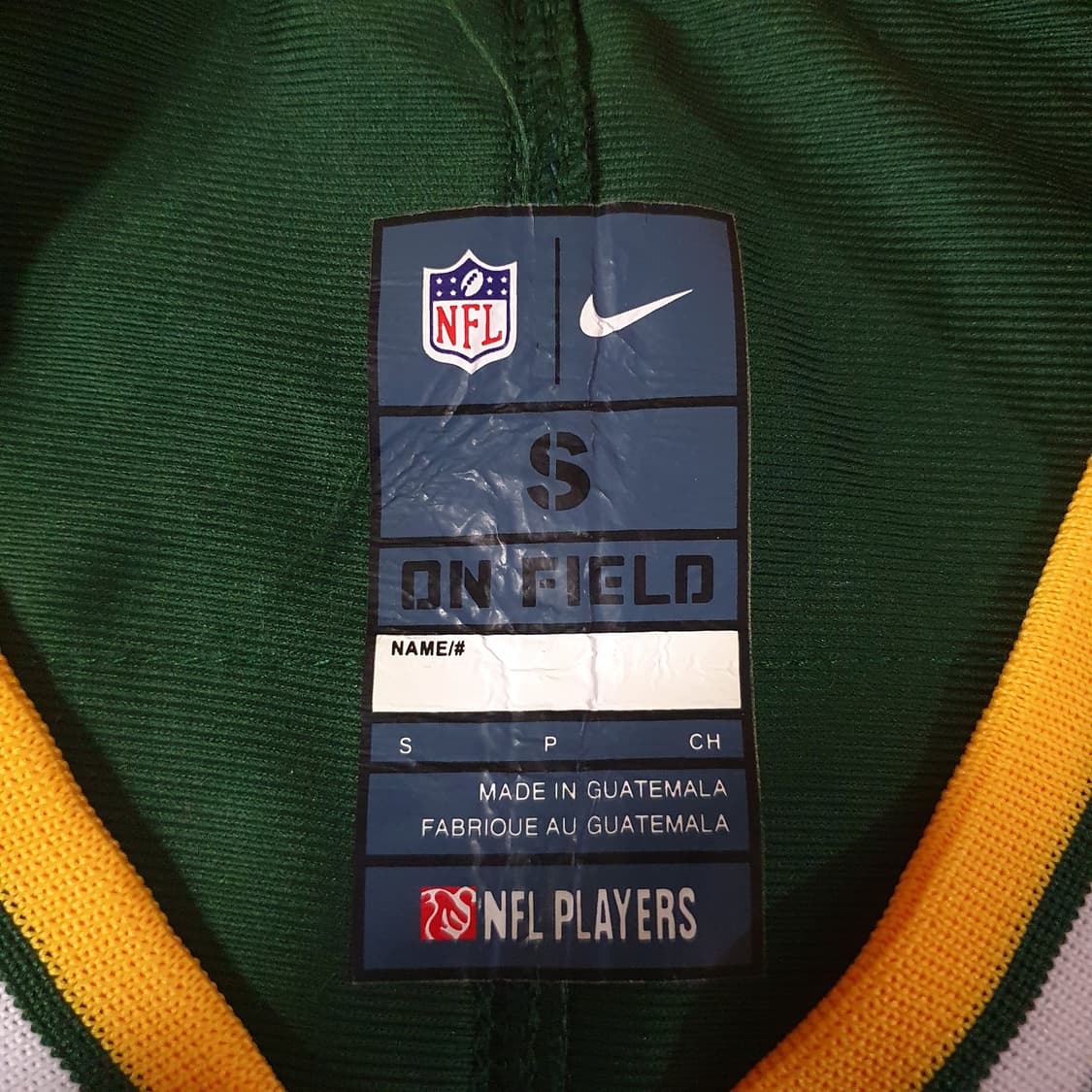 나이키 NFL 그린베이파커스 애런로저스 풋볼 져지 S 상품이미지7
