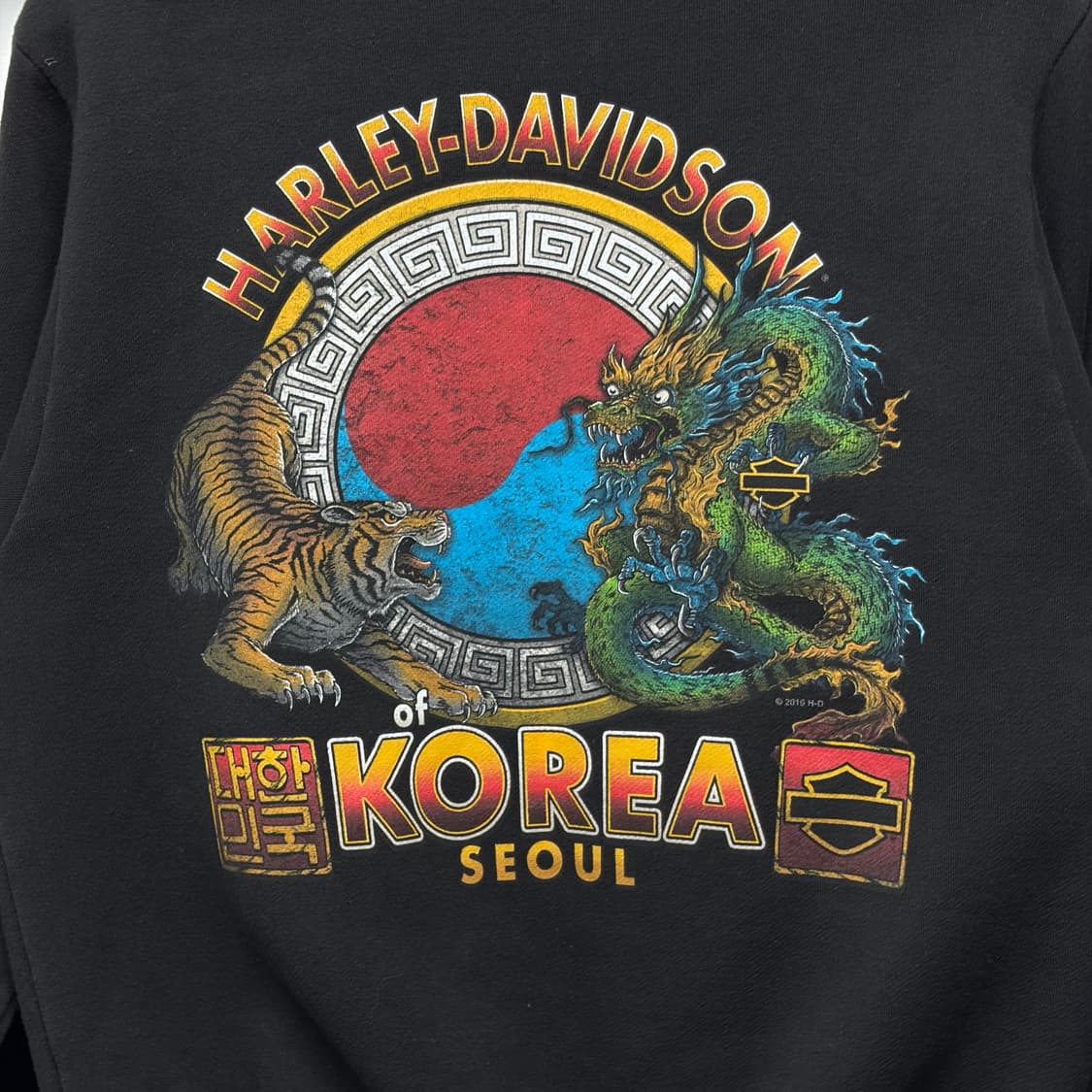 할리데이비슨 코리아 드래곤 집업 상품이미지3