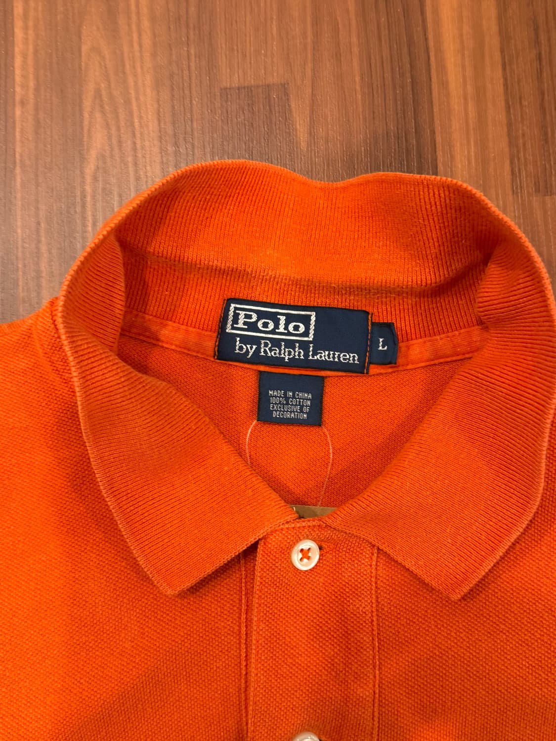 Polo RL 폴로 랄프로렌 pk 반팔 티셔츠 (Orange) 상품이미지7