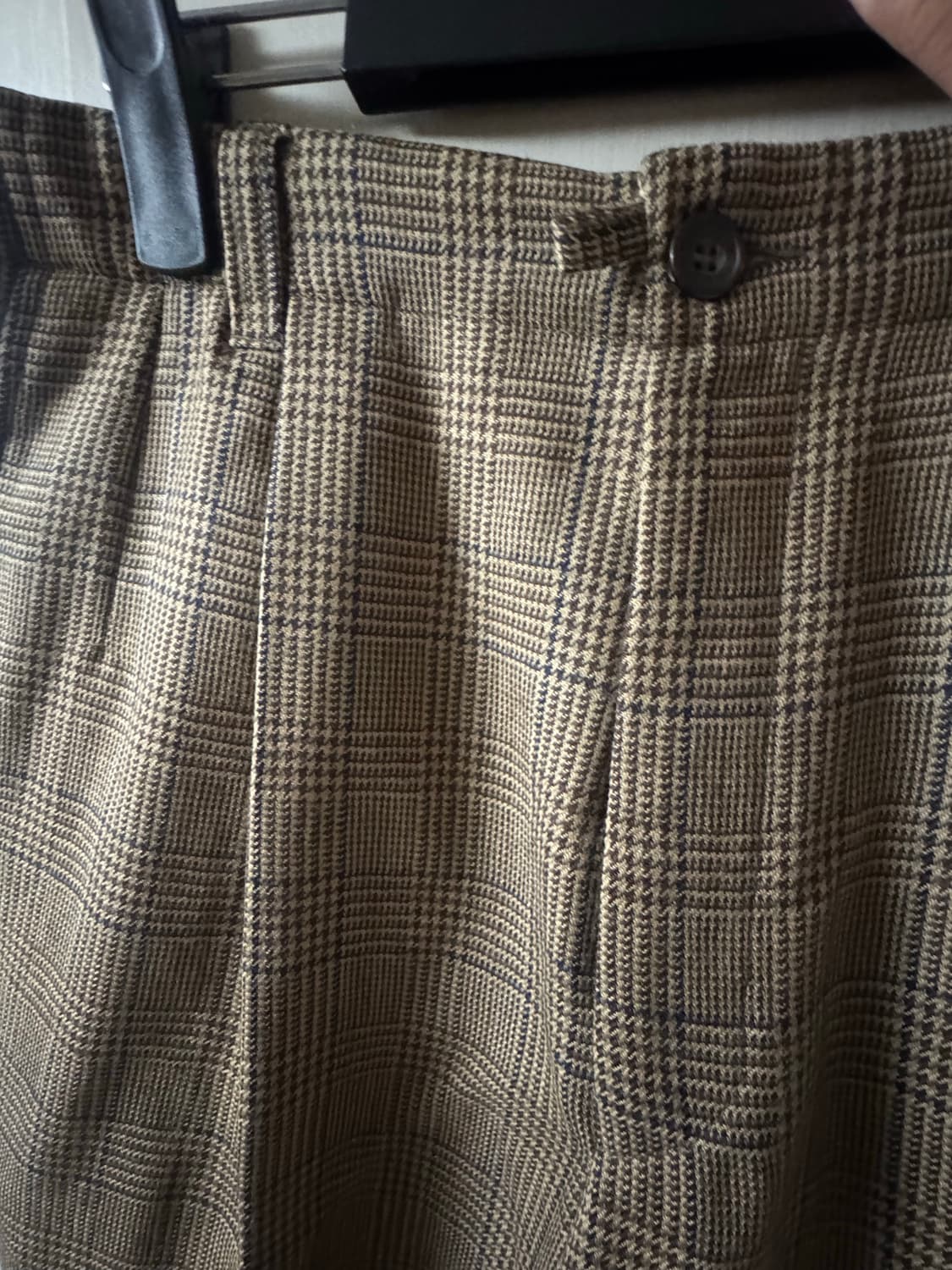 드리스 반 노튼 체크 트라우저 상품이미지4