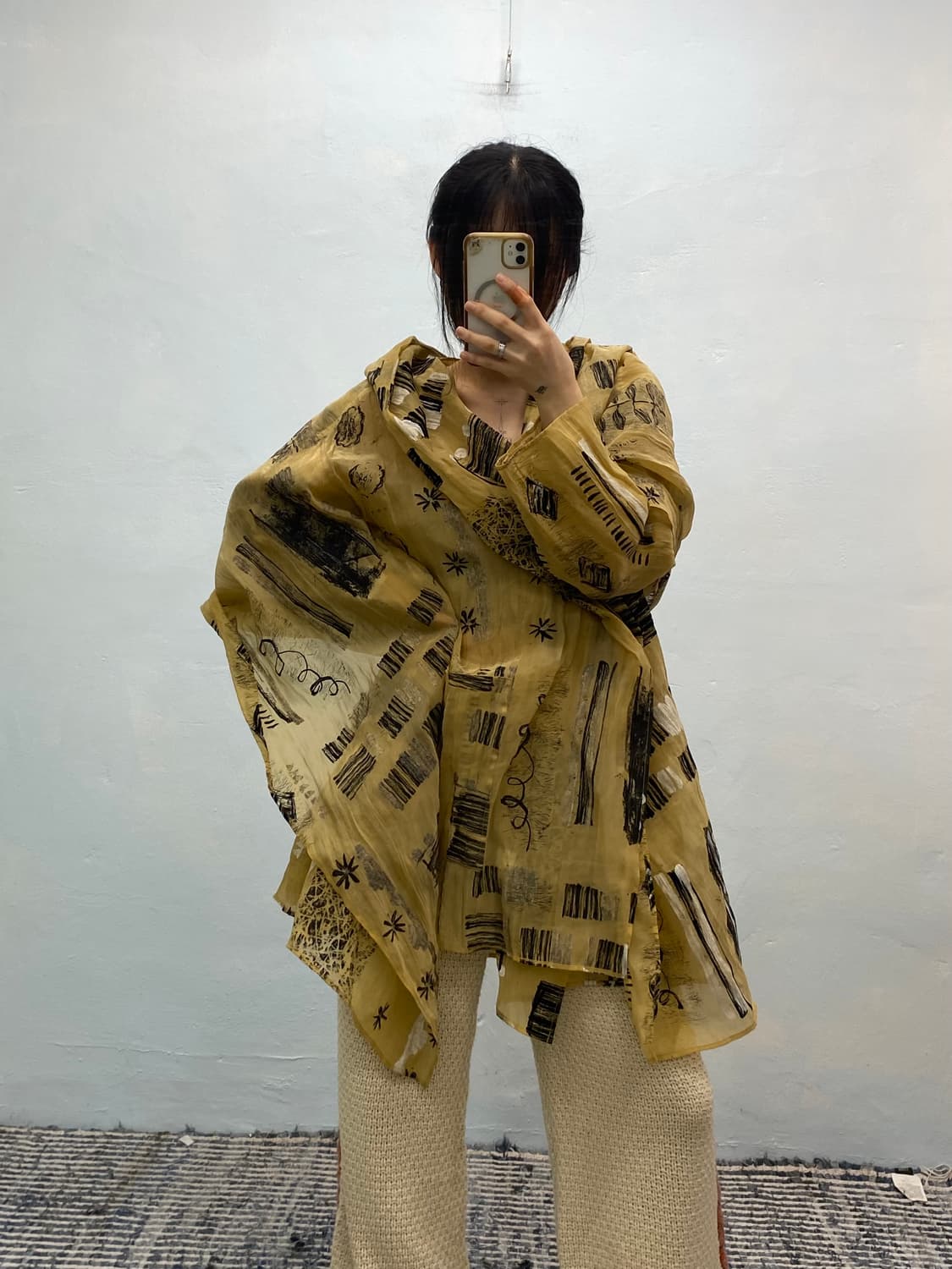 Issey miyake robe coat 상품이미지2