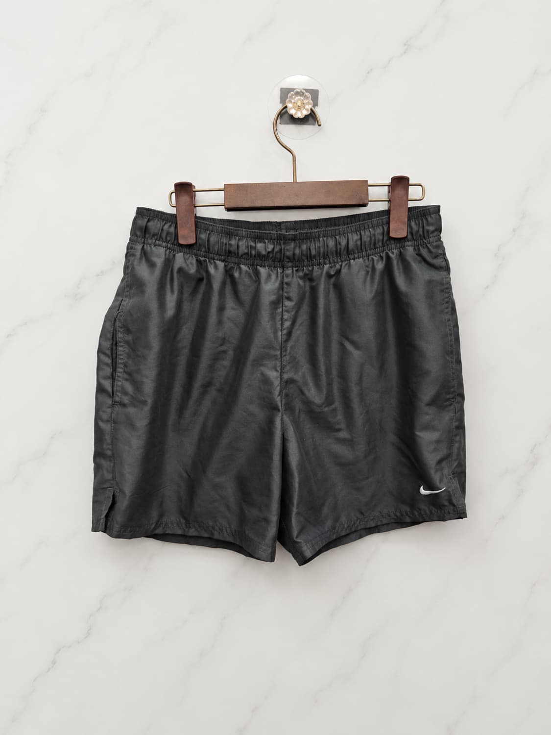 S,90 )) NIKE 나이키 반바지! 허리 전체 고무줄~ 깔끔한 디자인 상품이미지1