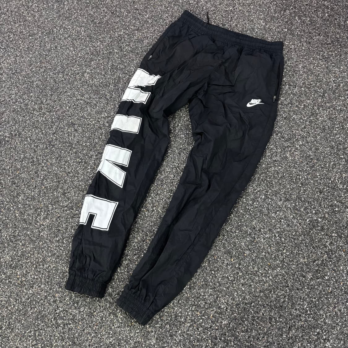 나이키 빅로고 블랙 조거 트레이닝 팬츠 상품이미지1