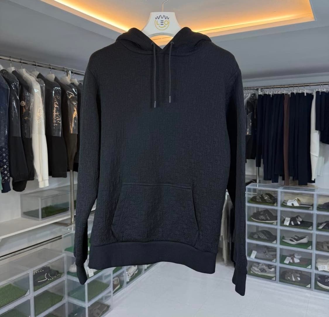 [리오브전포점] 디올 오블리크 디테일 코튼 블렌드 후드 상품이미지1