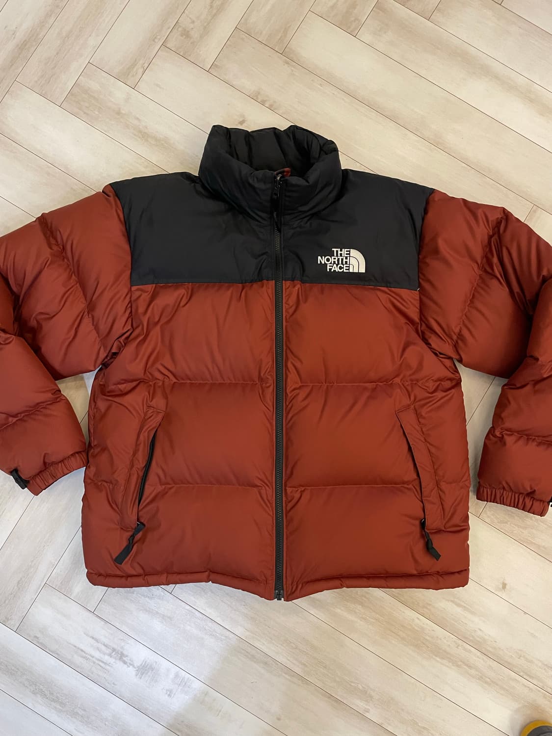 노스페이스 눕시 다크레드 패딩 / XL 상품이미지1