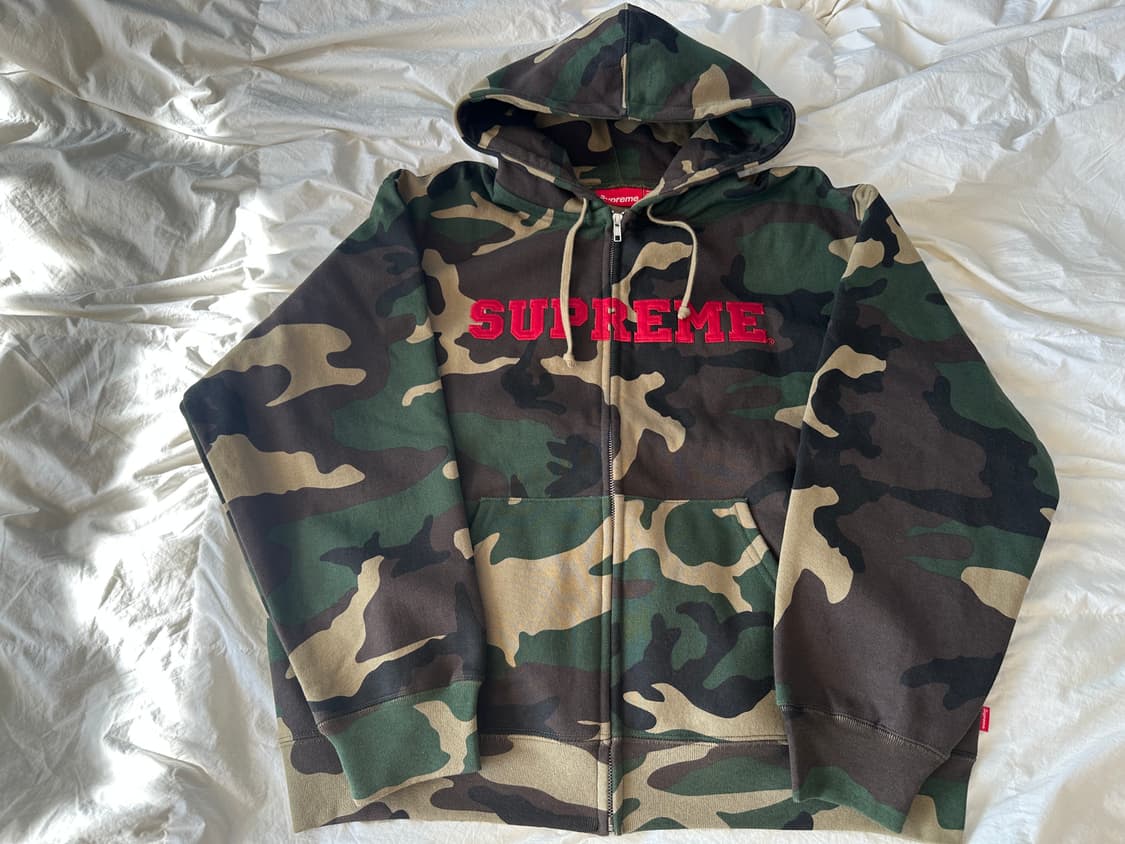 슈프림 컬리지에이트 후드 우드랜드 상품이미지1