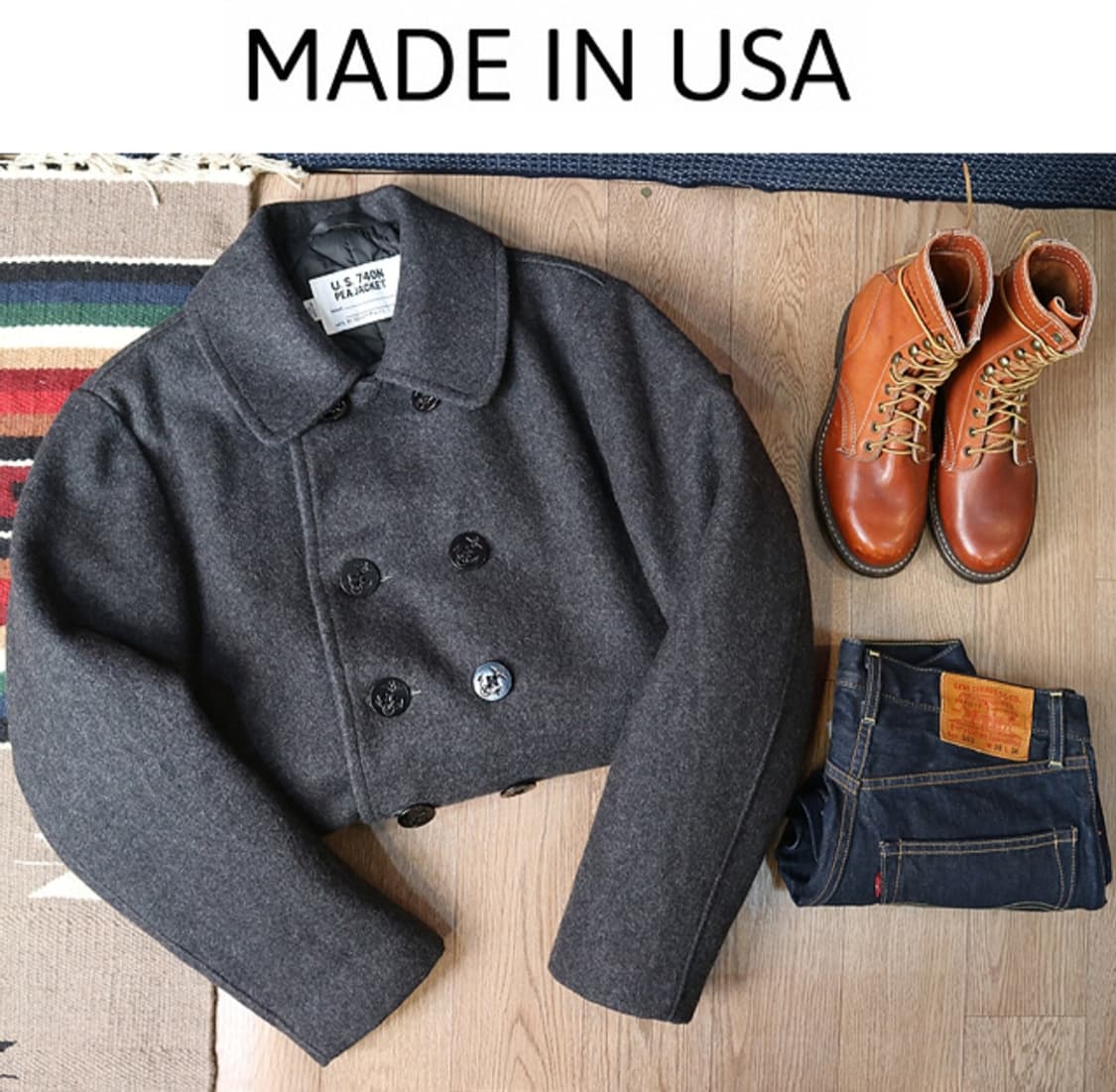 
미국산 SCHOTT 쇼트 740N 10버튼 해군 더블 피코트
최상컨디션 상품이미지1